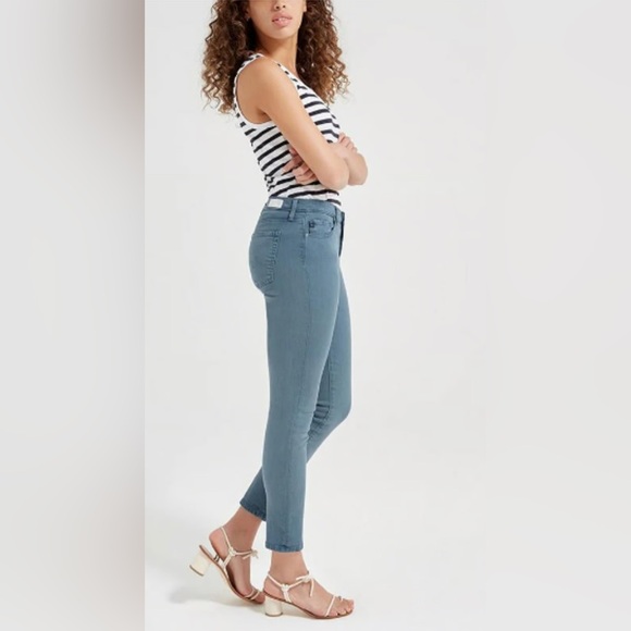 Ag Adriano Goldschmied Denim - AG Adriano Goldschmied Prima Ankle Cigarette Women's Blue Skinny Jeans